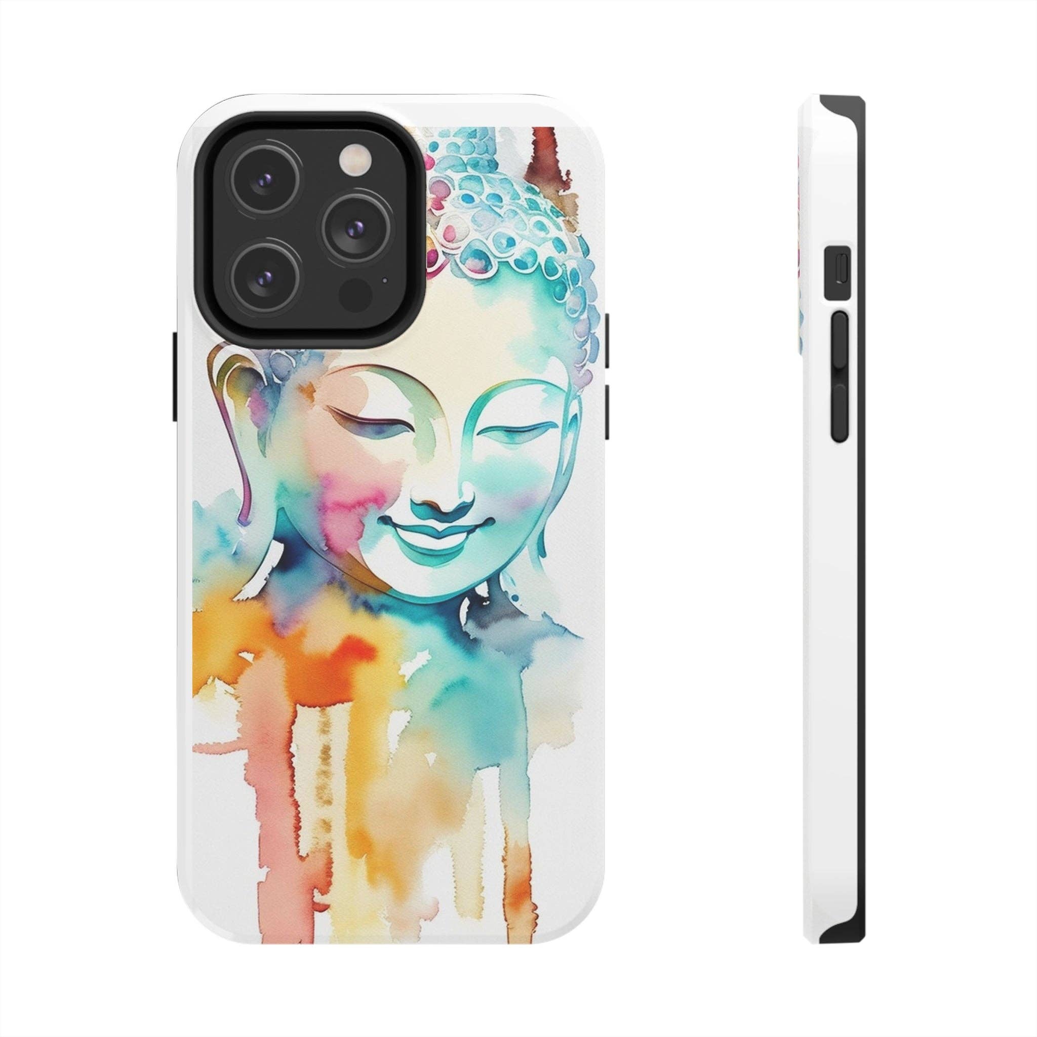 Art Essential - Wholesale Telefoonhoesje - Dames - Buddha Jay watercolor stoere telefoonhoesjes van Art Essential15