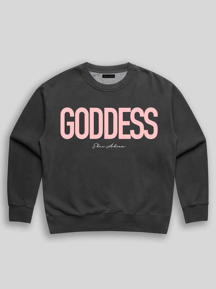 Sweat-shirt délavé Goddess Premium pour la vente par Eden Ashram