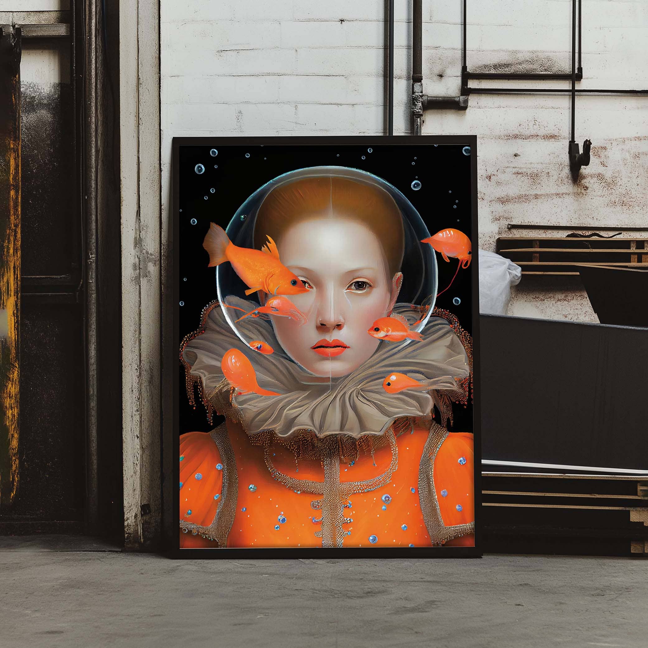 Dikhotomy - Wholesale Art Print - La princesa del mar profundo art print0