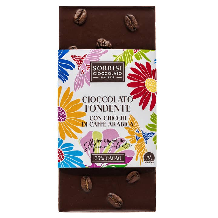 Boella & Sorrisi - Wholesale Chocolate Bar - Dark Chocolate Coffee Beans