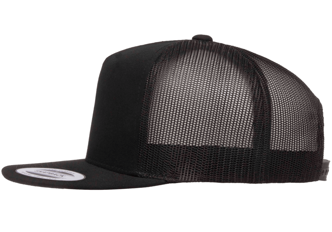 The Park Wholesale - Vente Casquette de camionneur – unisexe - Casquette Yupoong 6006 Classic Trucker Snapback, casquette à visière plate avec dos en maille - YP Classics®10