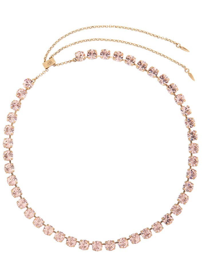 Arista Slider Necklace in Vintage Rose for wholesale by Loren Hope