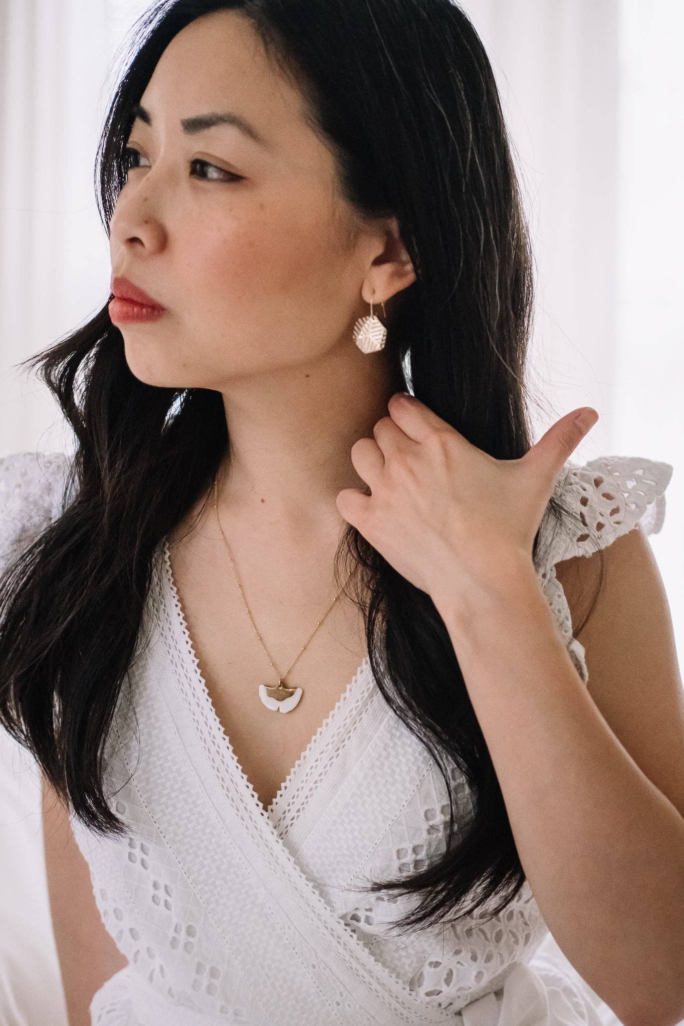 Remnant Studios - Wholesale Pendant/Charm Necklace - ginkgo necklace3