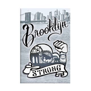 Imán de Brooklyn Strong New York para venta al por mayor de Happy Place by Lola Star