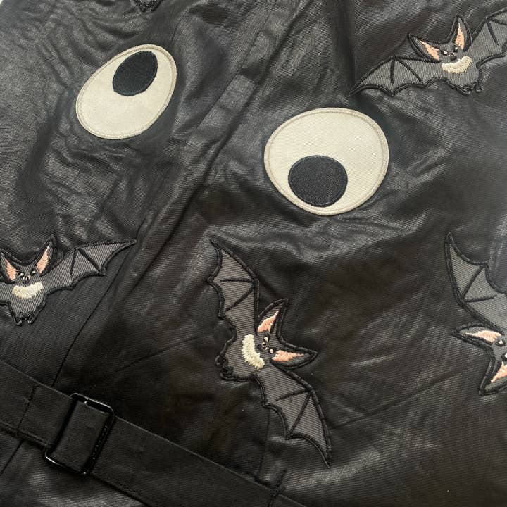 Petra Boase Ltd (US Duties Paid) - Wholesale Patch - Iron on Patch (Pack of 6) - Bat2