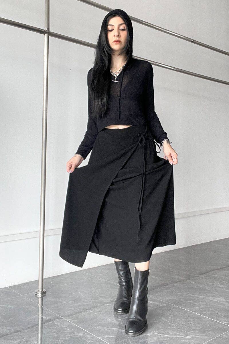 NOCTEX - Wholesale Skirt - Women's - Vortex Wrap Skirt3