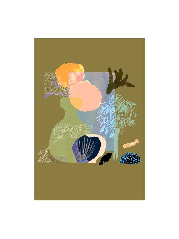 Kunstdruk aan de kust voor wholesale door Lucy Sherston