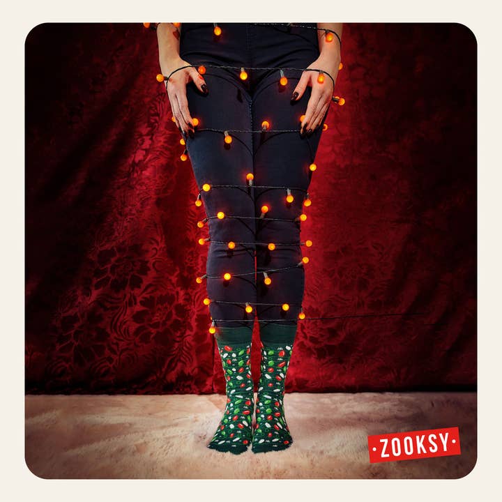 ZOOKSY SOCKS - Wholesale Socks - Unisex - Adult Christmas Socks – Christmas Tree – EU 36–40 & 41–4610