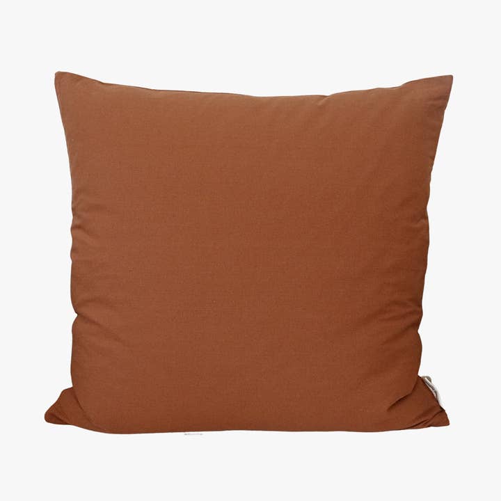 Terracotta Linen Pillow for wholesale by Pasqual McDermott Interiors