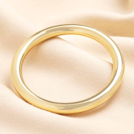 Bracelet Chunky en Acier Inoxydable Doré pour la vente par Lisa Angel