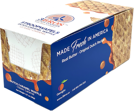 3Bros - Wholesale Biscuit - 16 Chocolate Dipped Stroopwafels, variety pack2