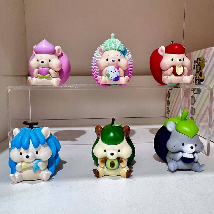 73072 Hedgehog Fruits Blind Box-6 for wholesale by BCmini