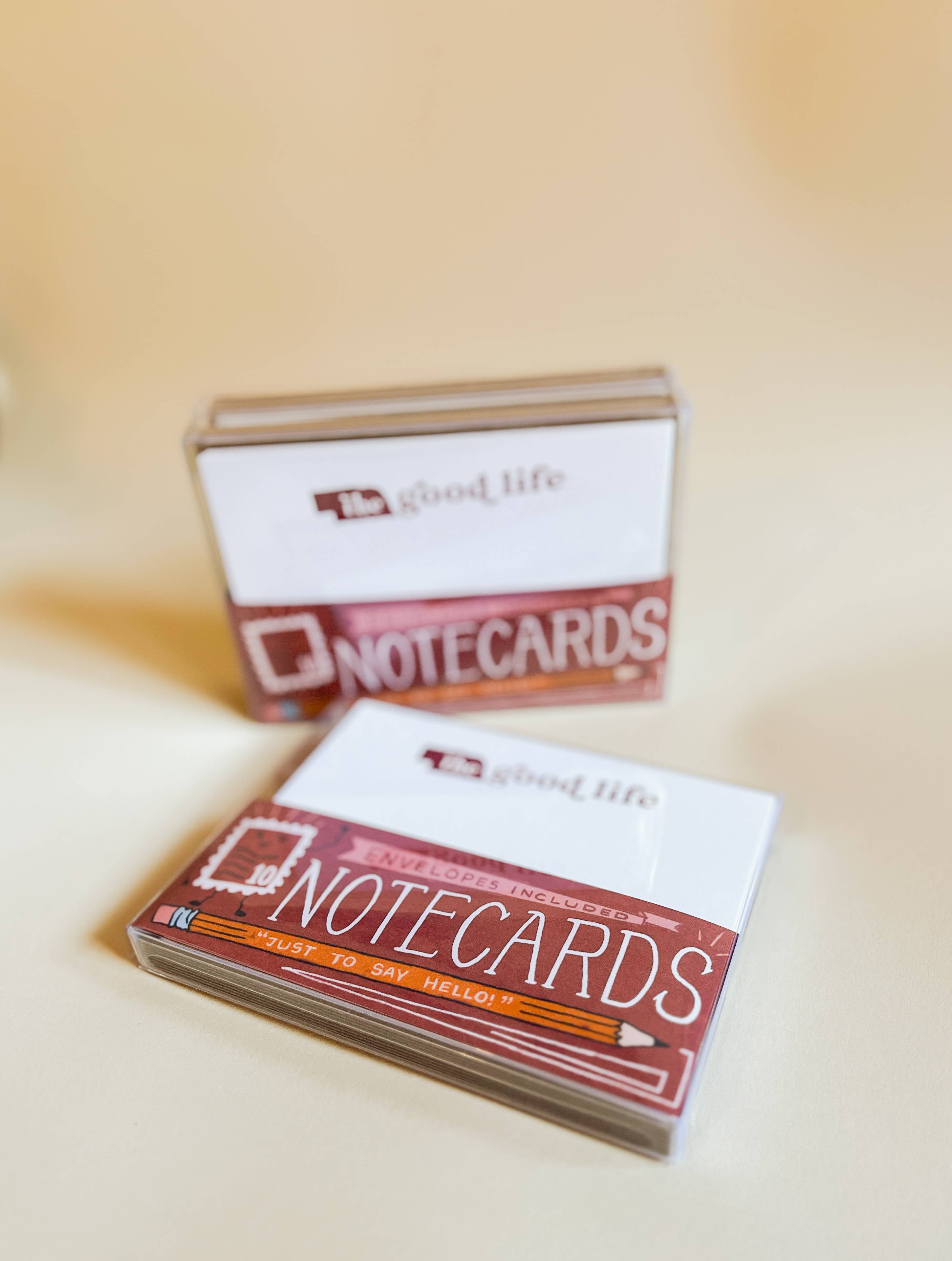 Truth Papers - Vente Assortiments de papeterie/cartes - Set de cartes-notes « The Good Life »2