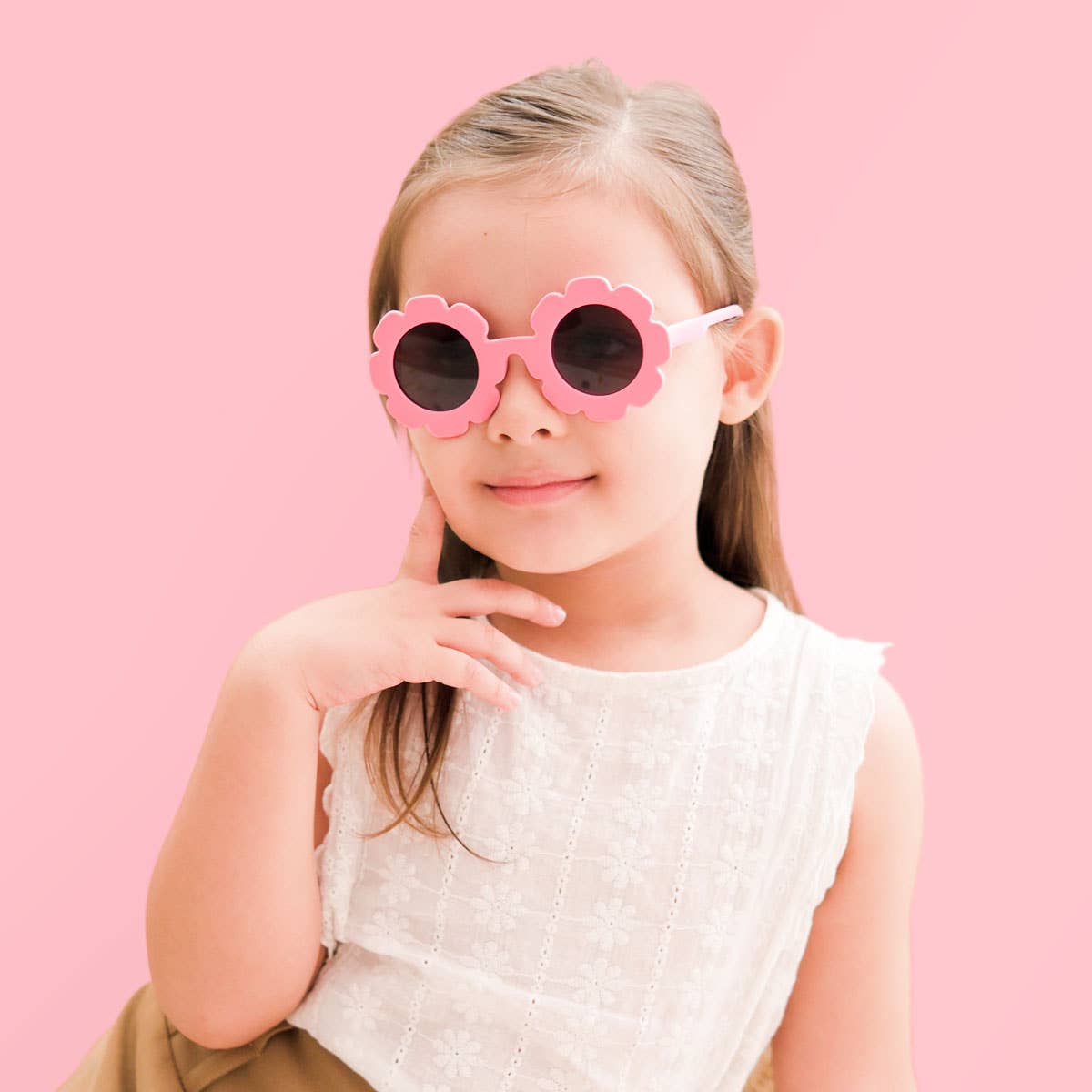 Little Sunnie - Wholesale Sunglasses - Kids - Sunnie - Cute Sunflower Polarized Kids Sunglasses3