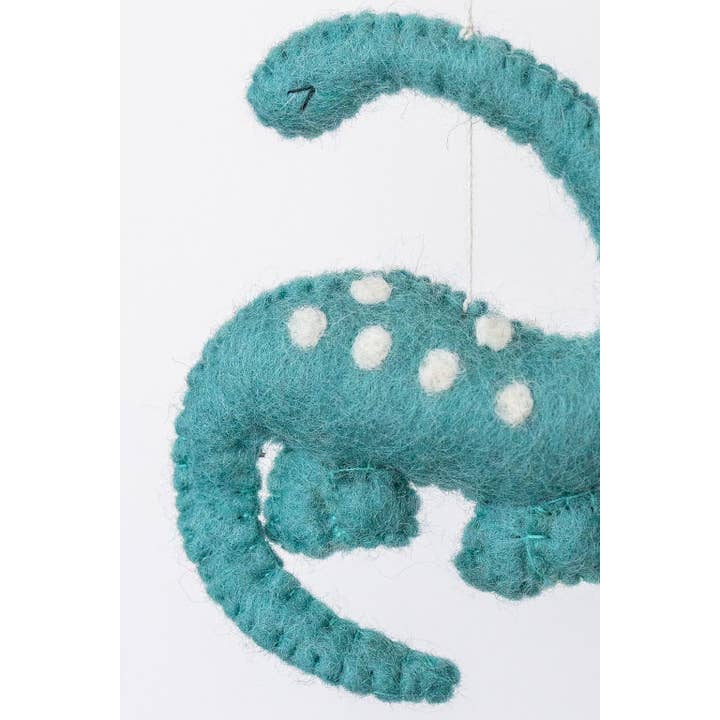 Nivas - Wholesale Ornament - Christmas Dinosaur Felt Ornament (Brontosaurus)1