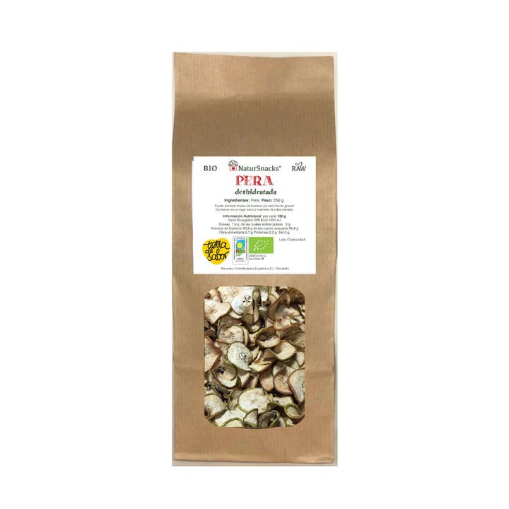 BIO Dehydrated Pear /Family size for wholesale by Natursnacks