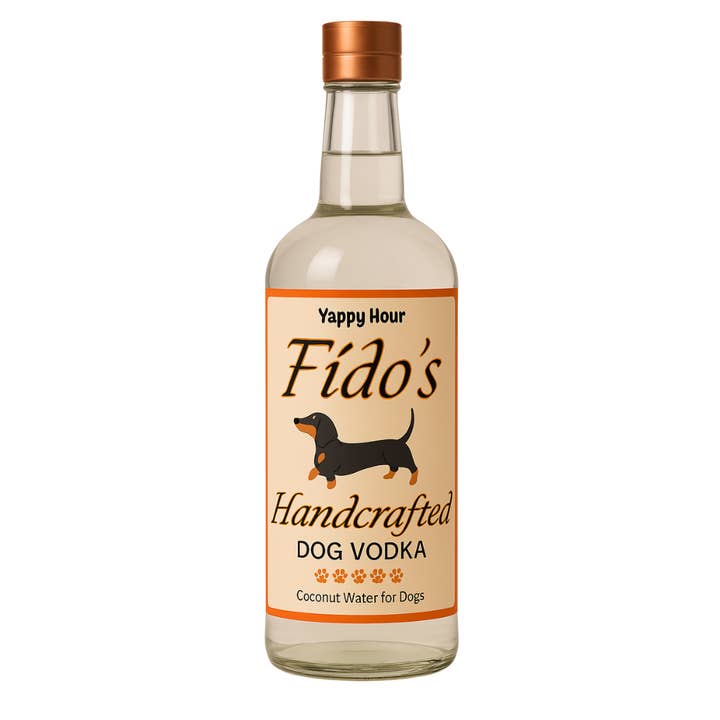 Fido's Handmade Dog Vodka | 6ct | Coconut for wholesale by Yappy Hour