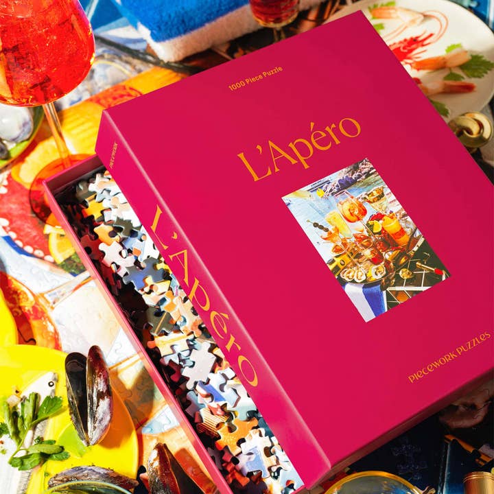 Piecework Puzzles - Wholesale Puzzle - Adult - L'Apéro 1000 Piece Puzzle