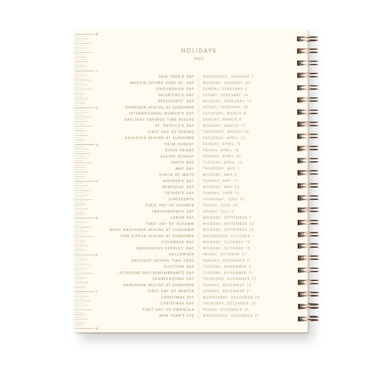 Ruff House Print Shop - Wholesale Planner - 2025 Signature Dated Weekly Planner : Calendar Year