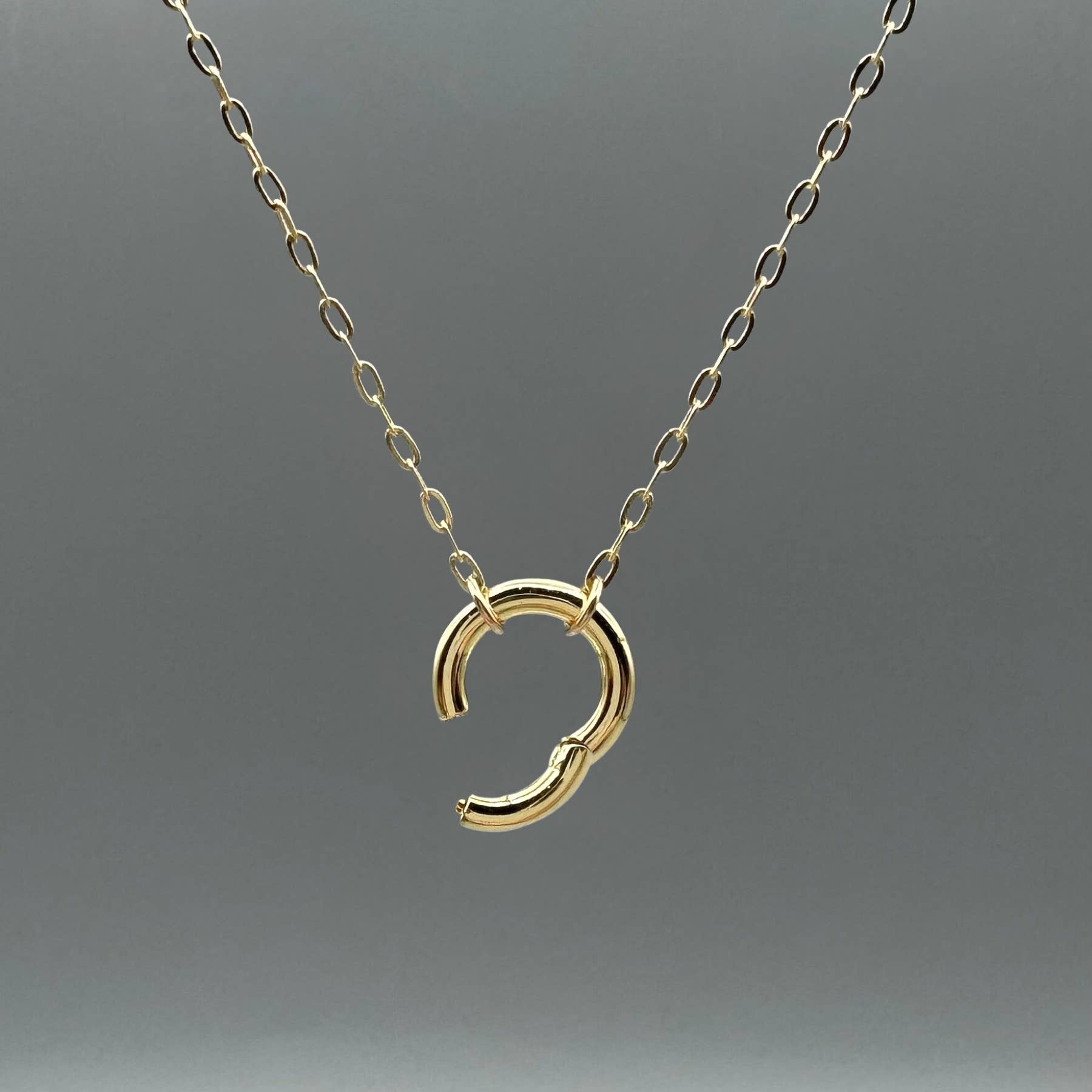 Something Silver - Wholesale Halskettinghanger - Ronde Hanger Kettinghouder1