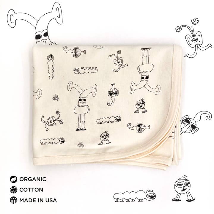 The MoMeMans - Wholesale Bedding Blanket - Kids & Baby - Organic Cotton Baby Blankets1