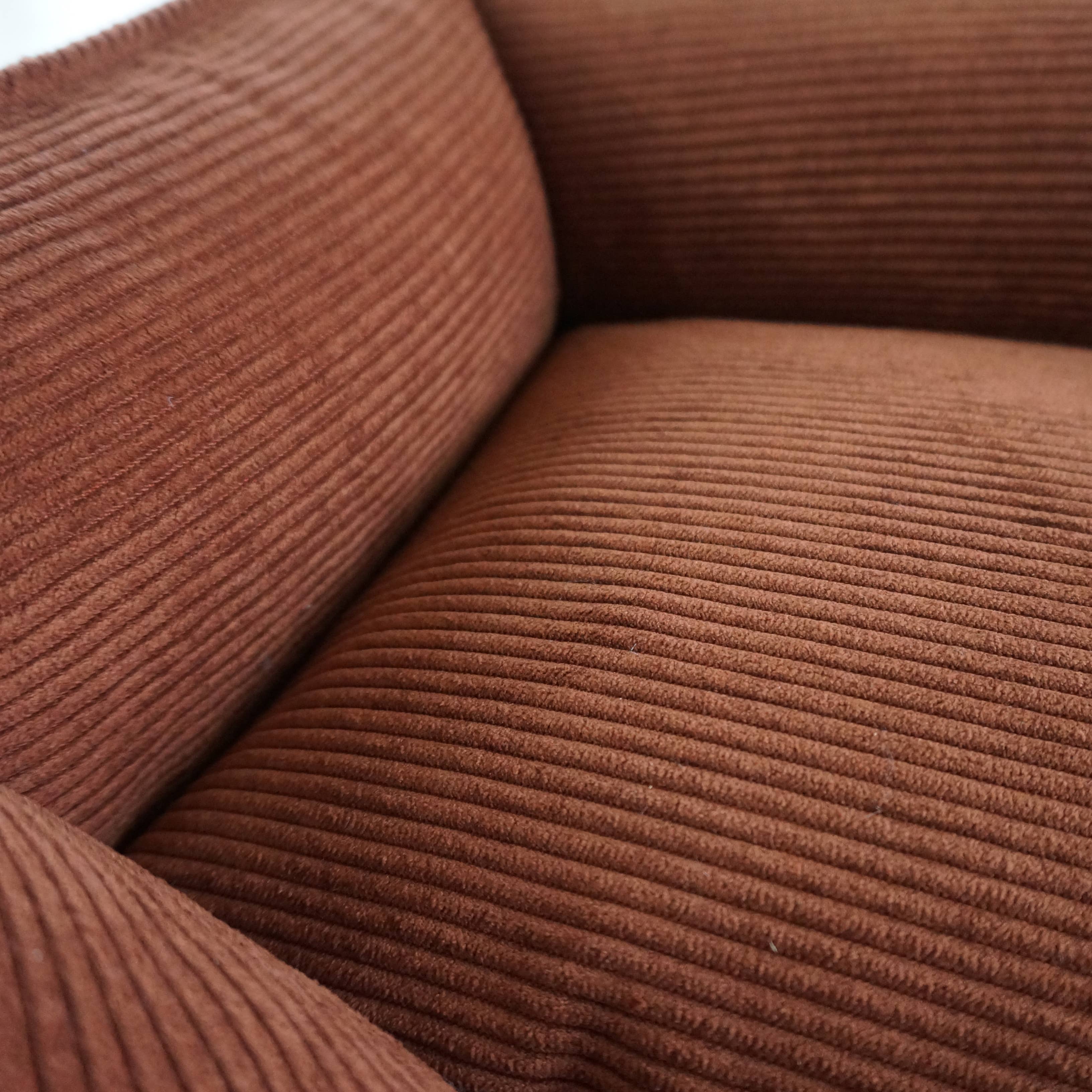 BAGANE – Großhandel Haustierbett – Katze/Hund – Bastille - Orthopädisches Hundebett aus rostfarbenem Cord3