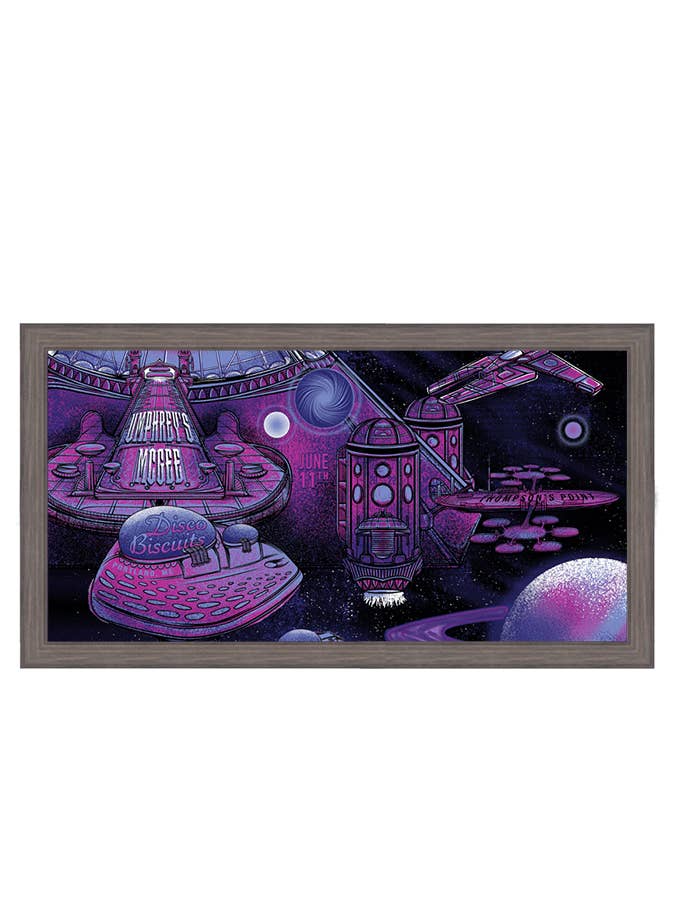 Umphrey's McGee x Disco Biscuits | Portland, ME #3 for wholesale by Half Hazard Press
