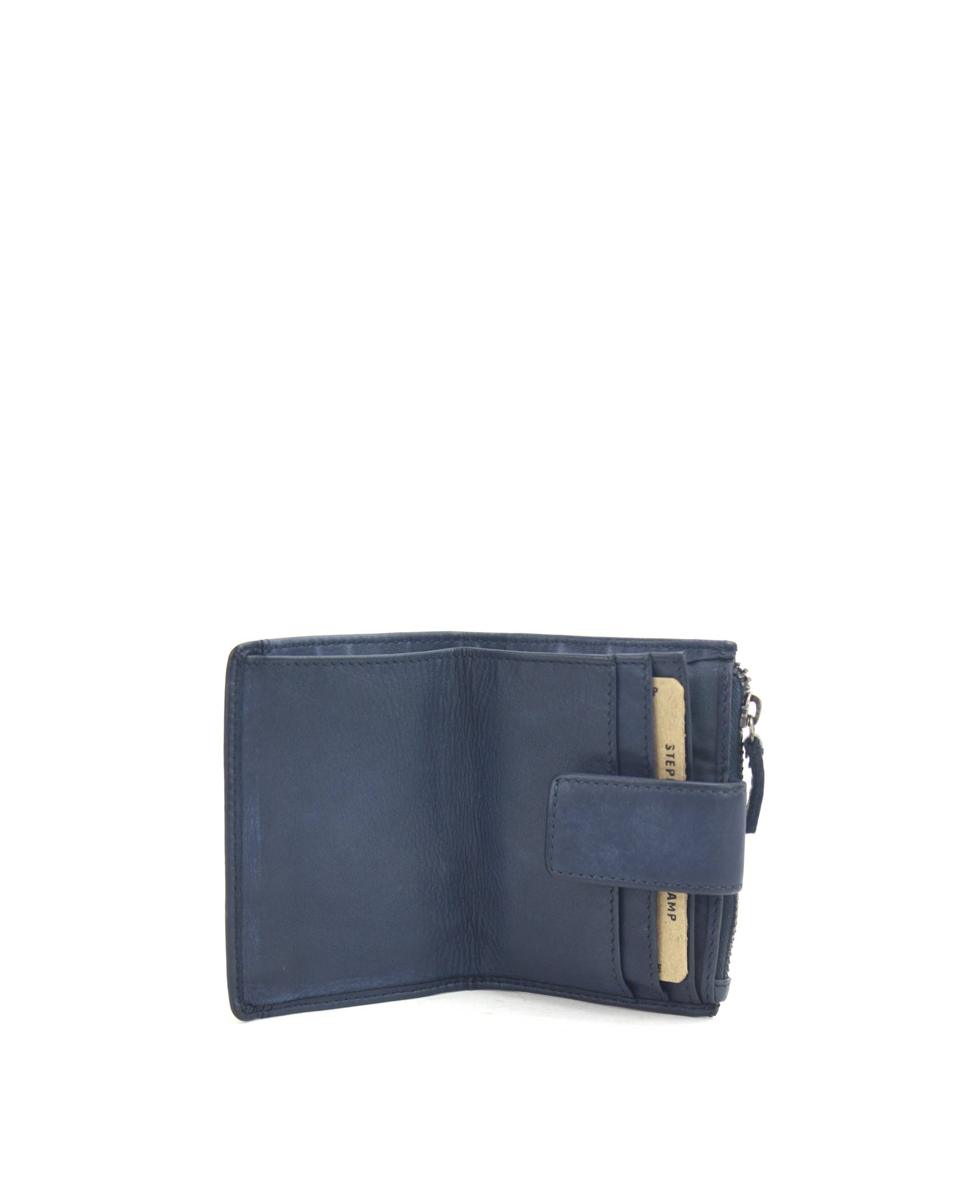 Stamp - Vente Portefeuille – femme - Petit portefeuille pour femme STAMP ST96612 en cuir lavé2