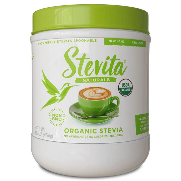 Stevita Naturals - Wholesale Sugar/Sweetener - Organic Original Stevtia, Jar