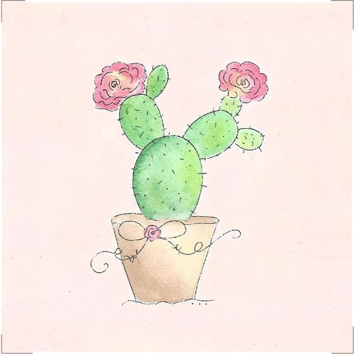 Cactus Girl Baby Memory Book for wholesale by Hugs and Kisses XO