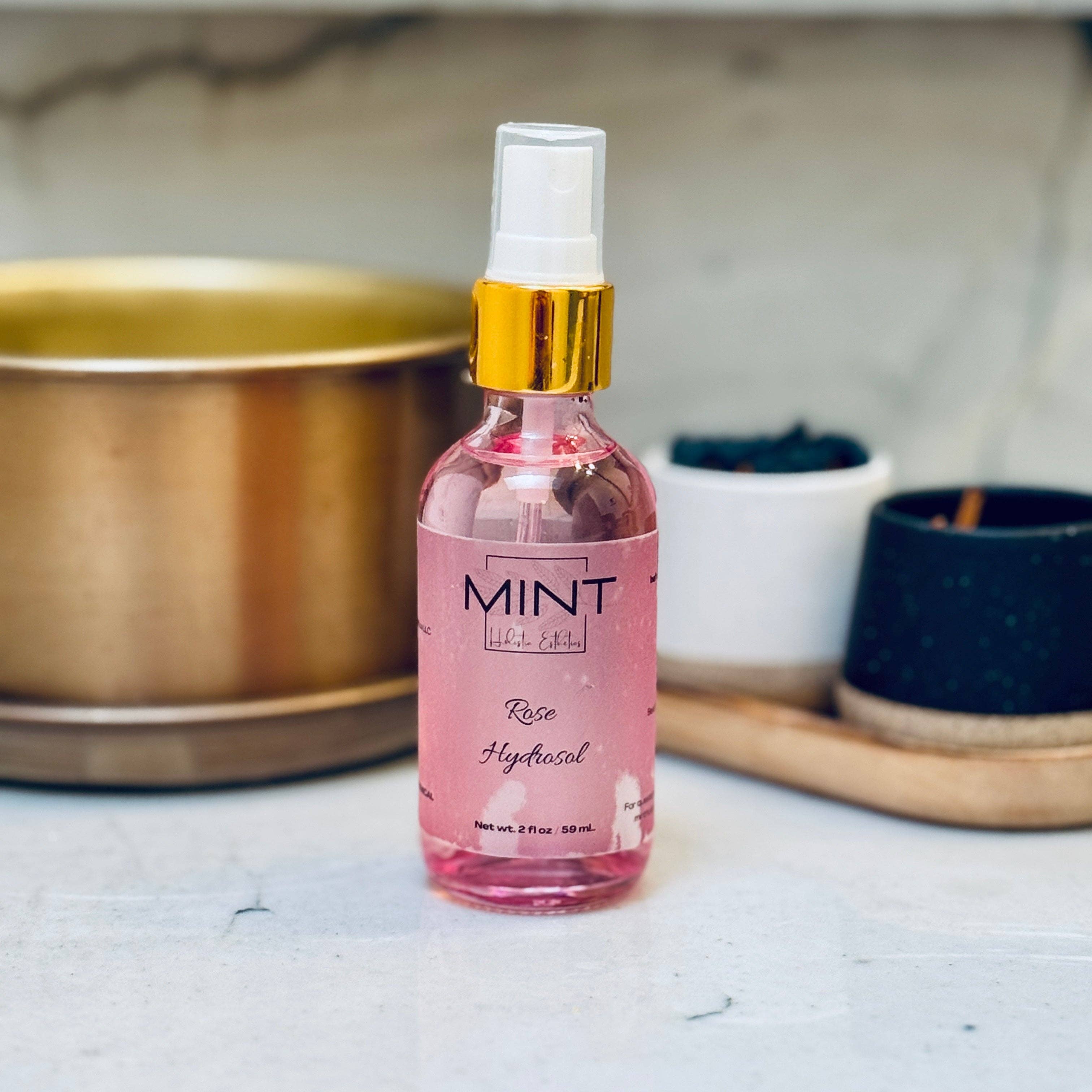 Mint Made Artisan Soaps and Holistic Skincare – wholesale Face & body mist/water – Floral Water Hydrosol | Natural Facial Toner2