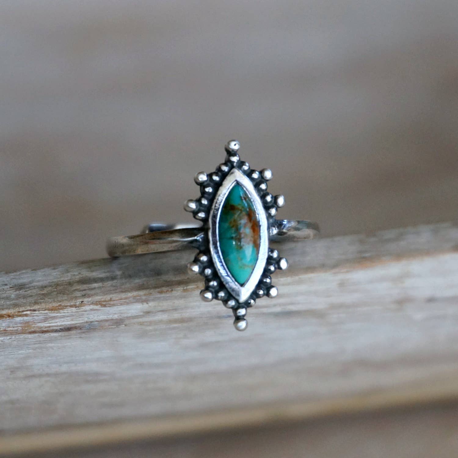 Sowell Jewelry - Wholesale Cocktail/Statement Ring - Kal turquoise ring