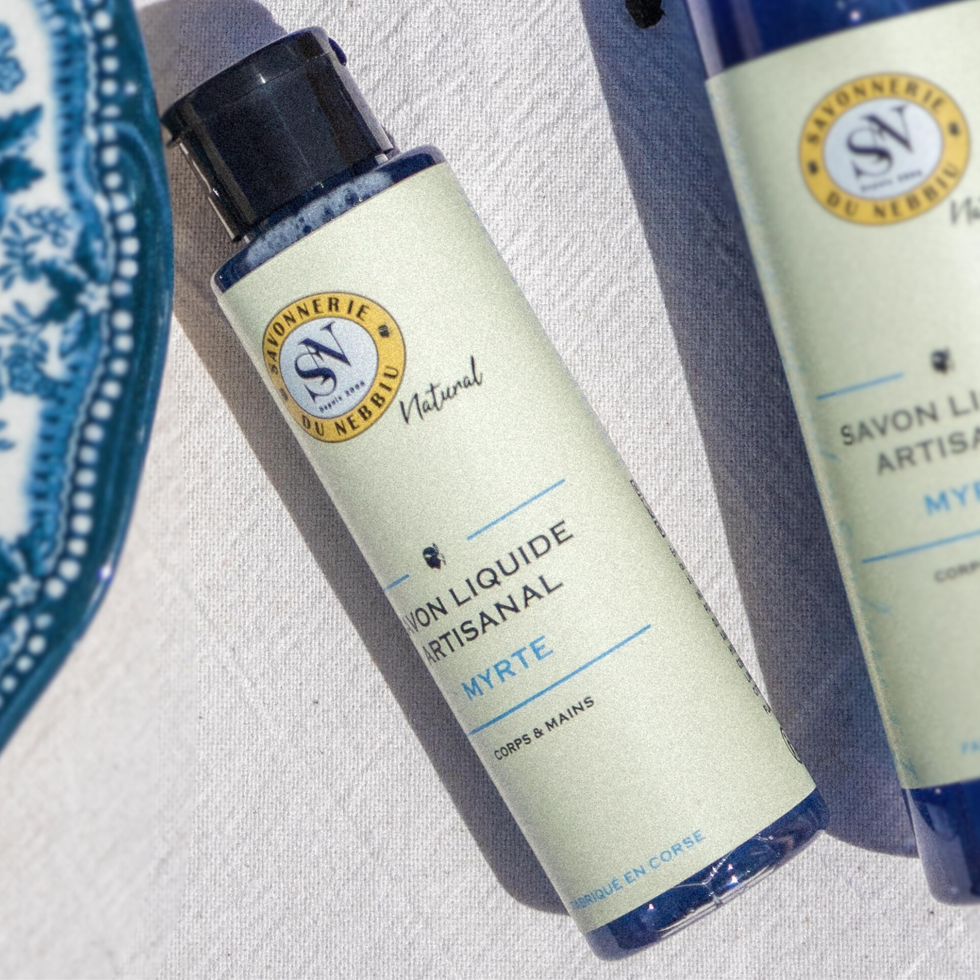 La Savonnerie du Nebbiu - Wholesale Body Wash/Shower Gel - Cistus Myrtle Liquid Soap0