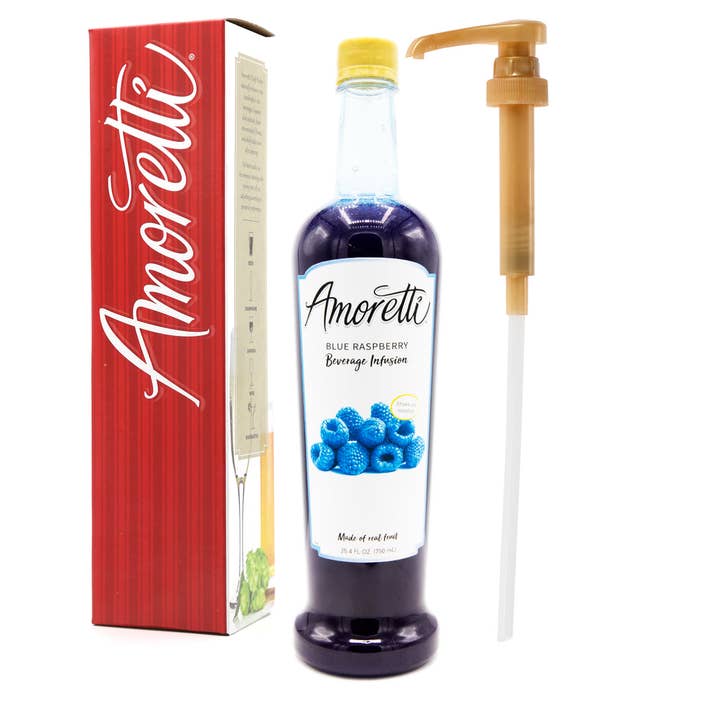Blue Raspberry Beverage Infusion for wholesale by Amoretti