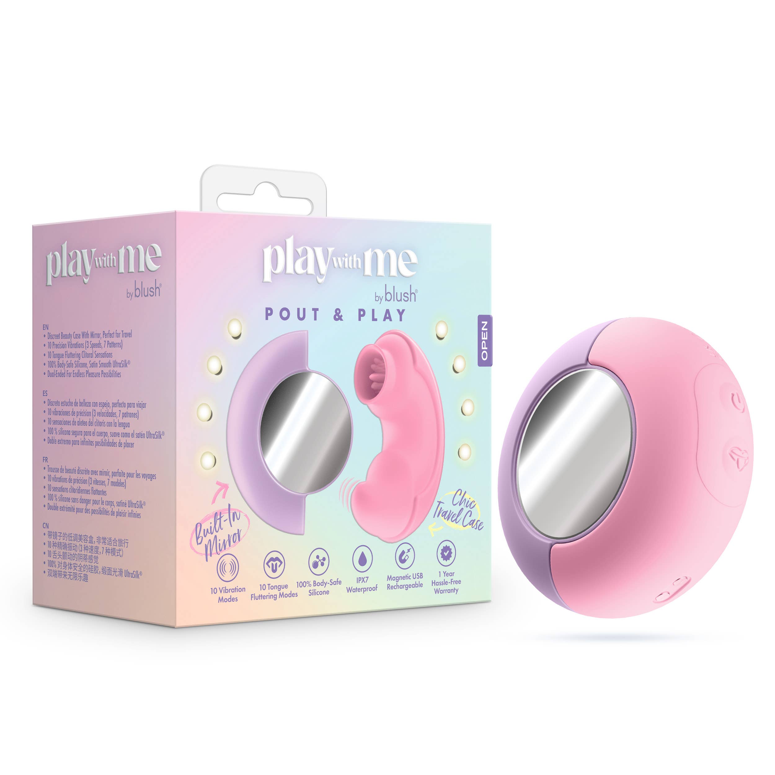 Pink Play With Me – Pout & Play for wholesale on Faire0
