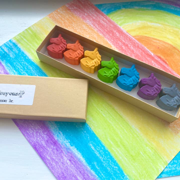 Unicorn Crayons Gift Box for wholesale by KagesKrayons