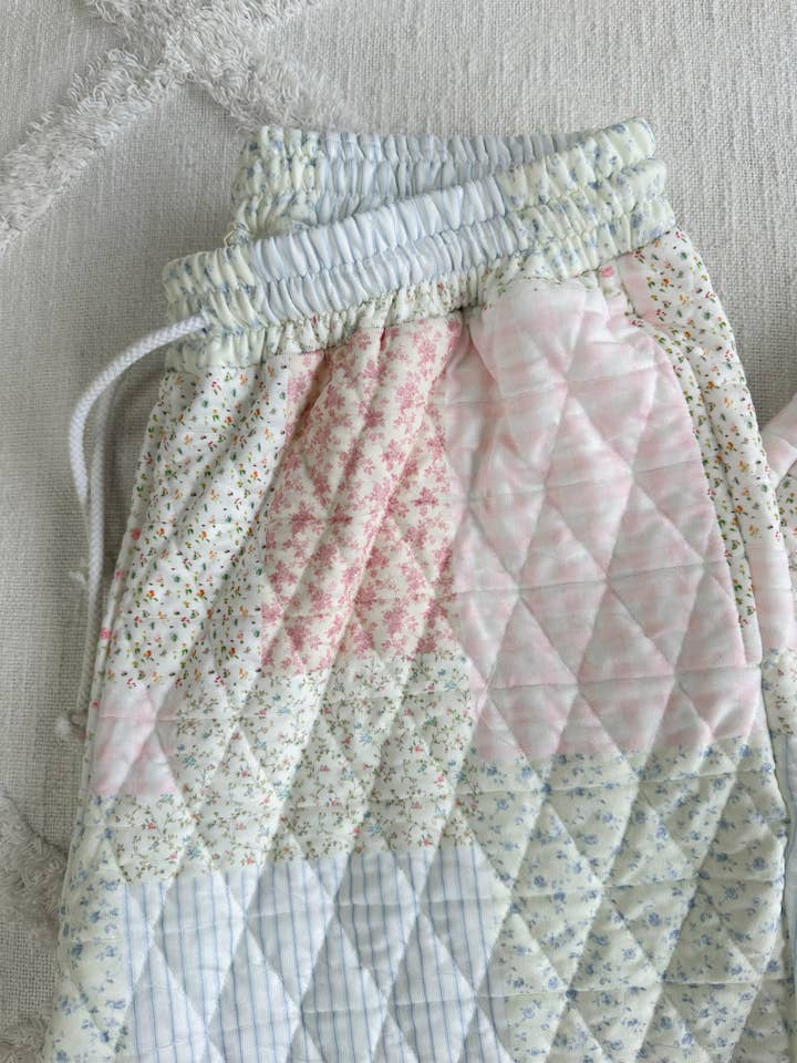 Quilted Pastel Joggers for wholesale on Faire