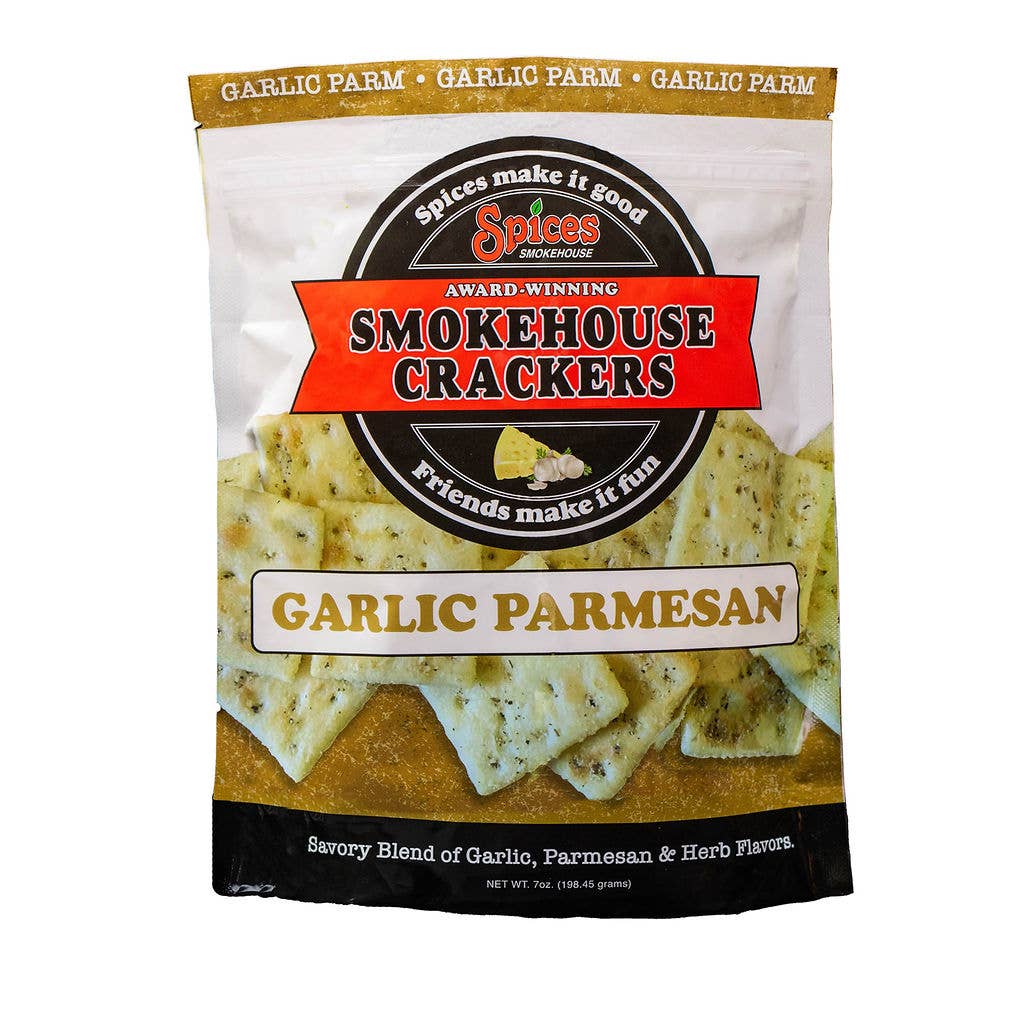 Smokehouse Crackers - Wholesale Crackers - *FLAVOR SAMPLER* 3 Bags of 4 Flavors - 12 ct. -  7 oz4