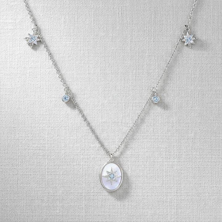 Oval hängsmycke med diamantdetaljer för wholesale av camilla dovey