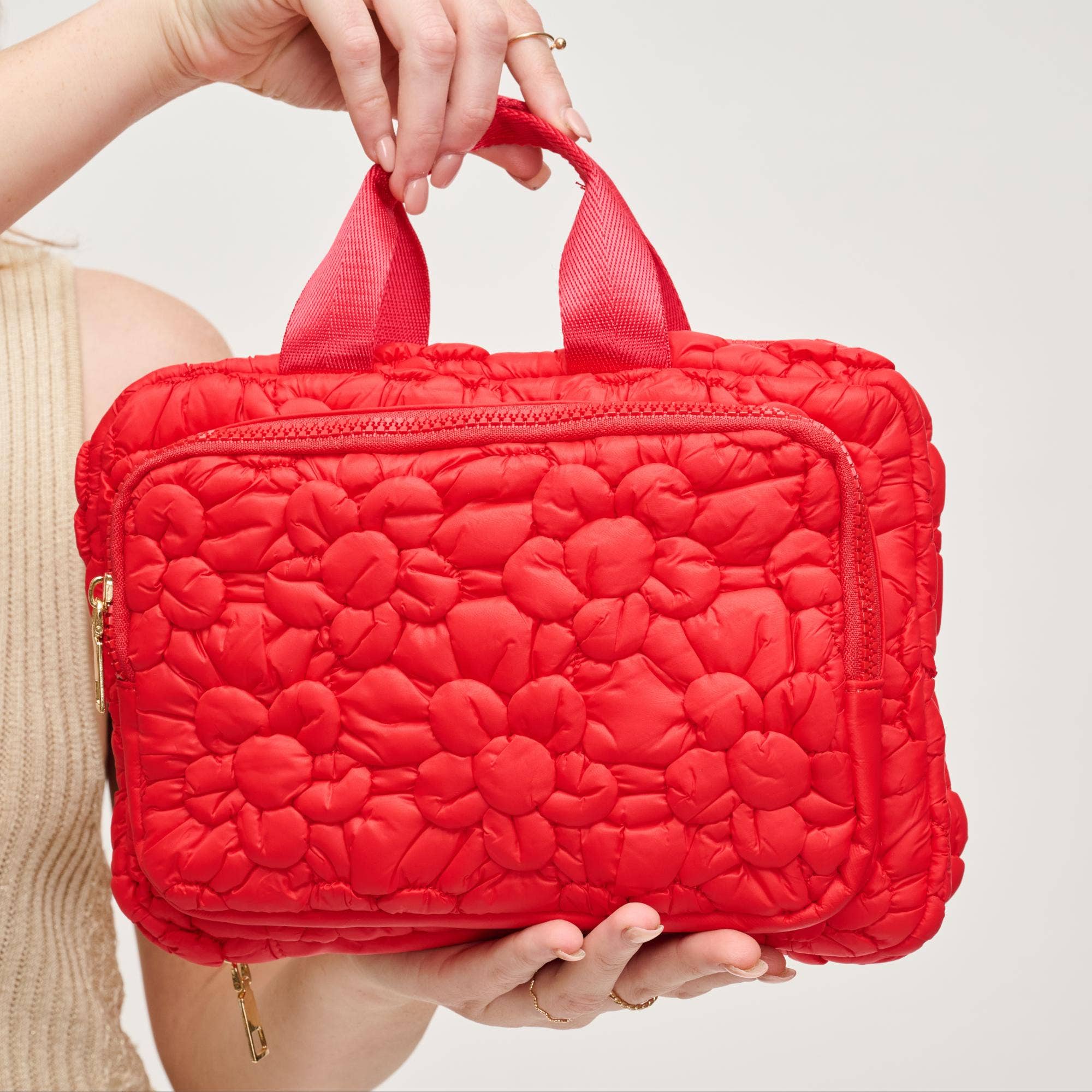 Urban Expressions - Vente Trousse de toilette – femme - Organisateur de voyage Petal Plush en nylon25