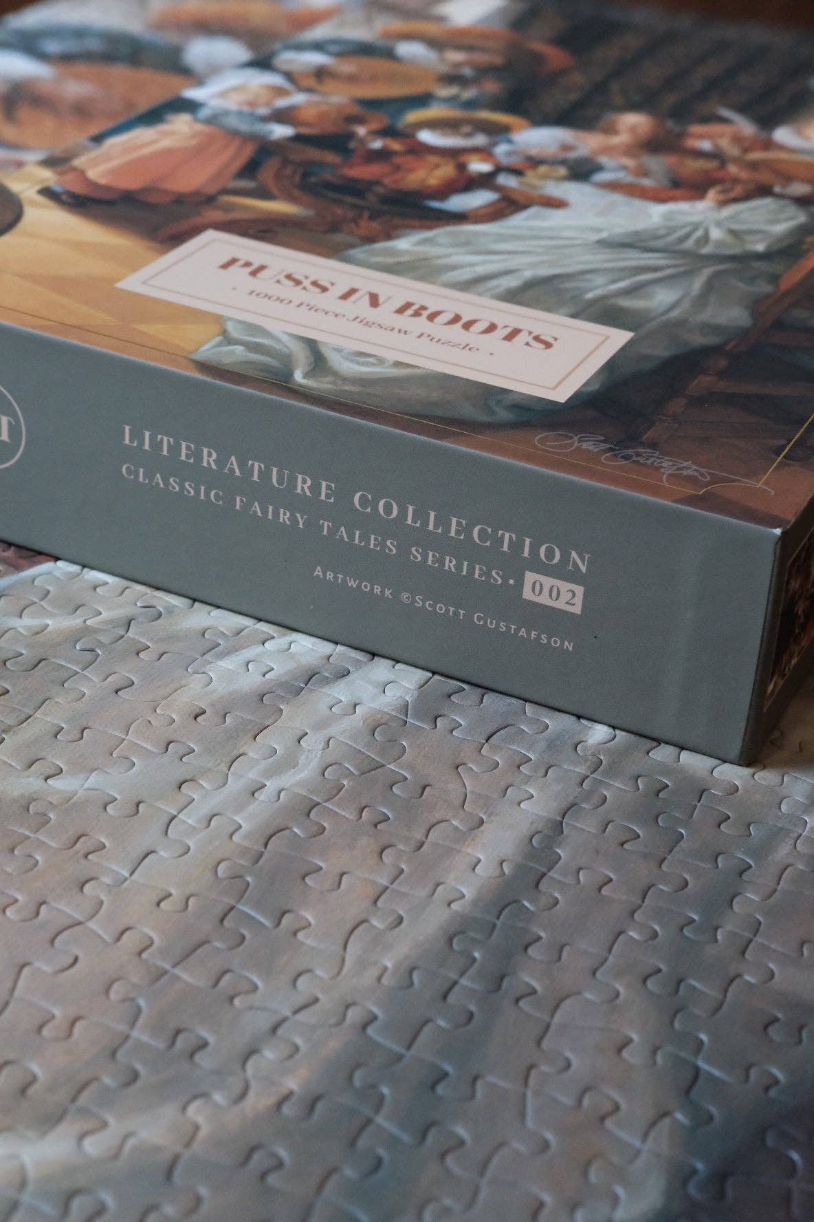 The Puzzle Theory - Wholesale Puzzle - Adult - Scott Gustafson Puss in Boots - 1000 Piece Puzzle5