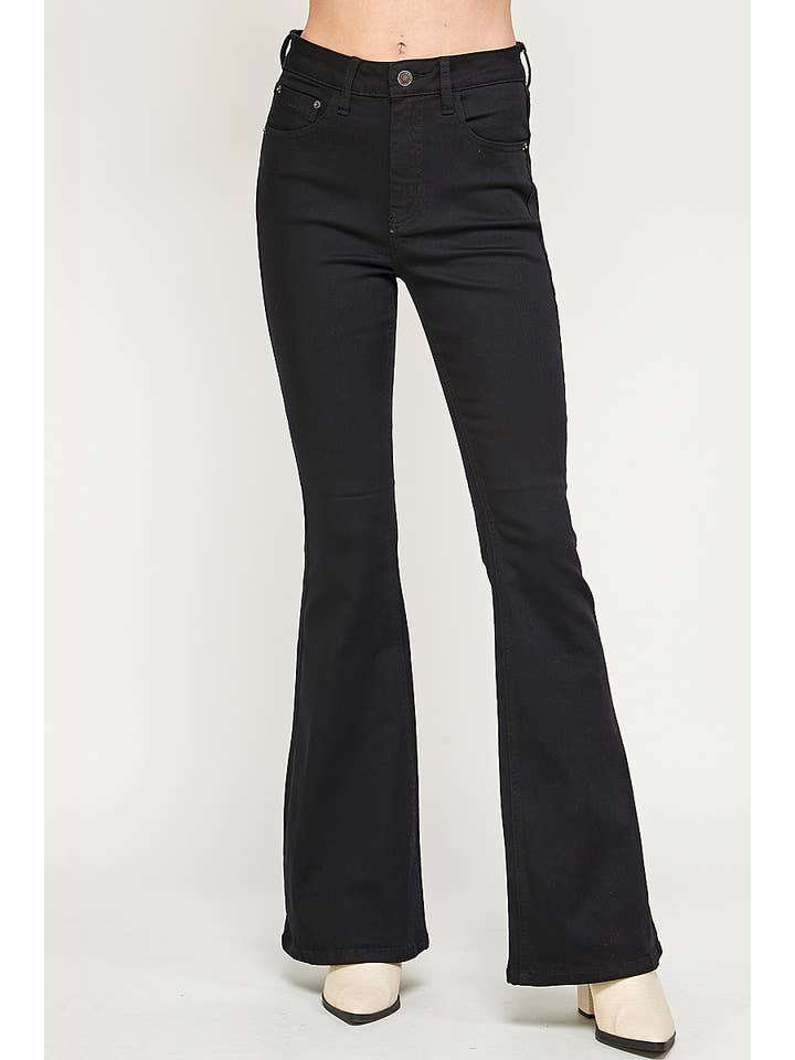 Branco I1320HF - Branco - Jeans Flare de Cintura Alta para venda a revendedores na Faire8