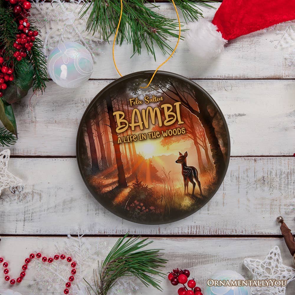 OrnamentallyYou - Wholesale Ornament - Bambi Ornament Woodland Wonder kerstcadeau van Felix Salten3