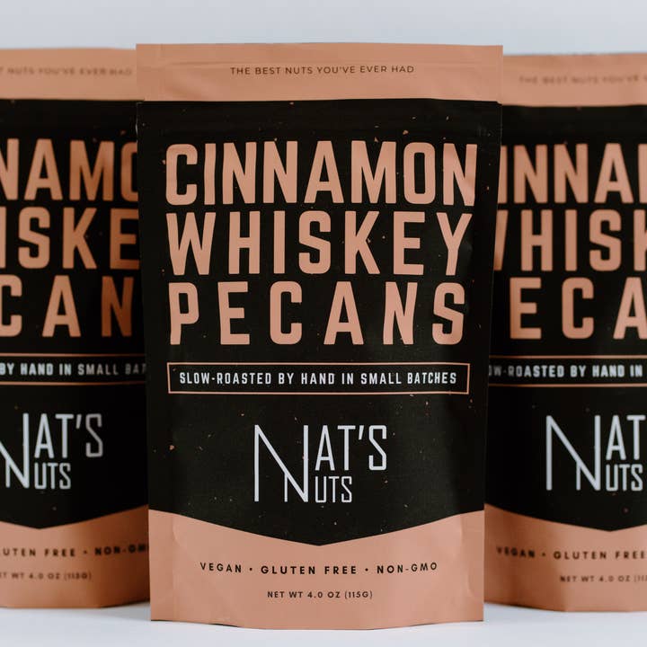 Nat's Nuts - Wholesale Nuts - Cinnamon Whiskey Pecans