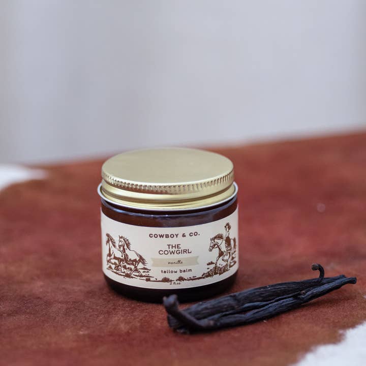 Cowboy & Co. - Wholesale Facial Moisturizer - Vanilla Infused Tallow Balm Moisturizer | Organic 10