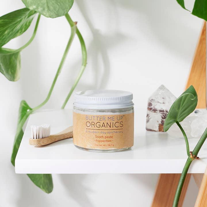 Butter Me Up Organics - Wholesale Toothpaste - All Natural Organic Whitening Toothpaste