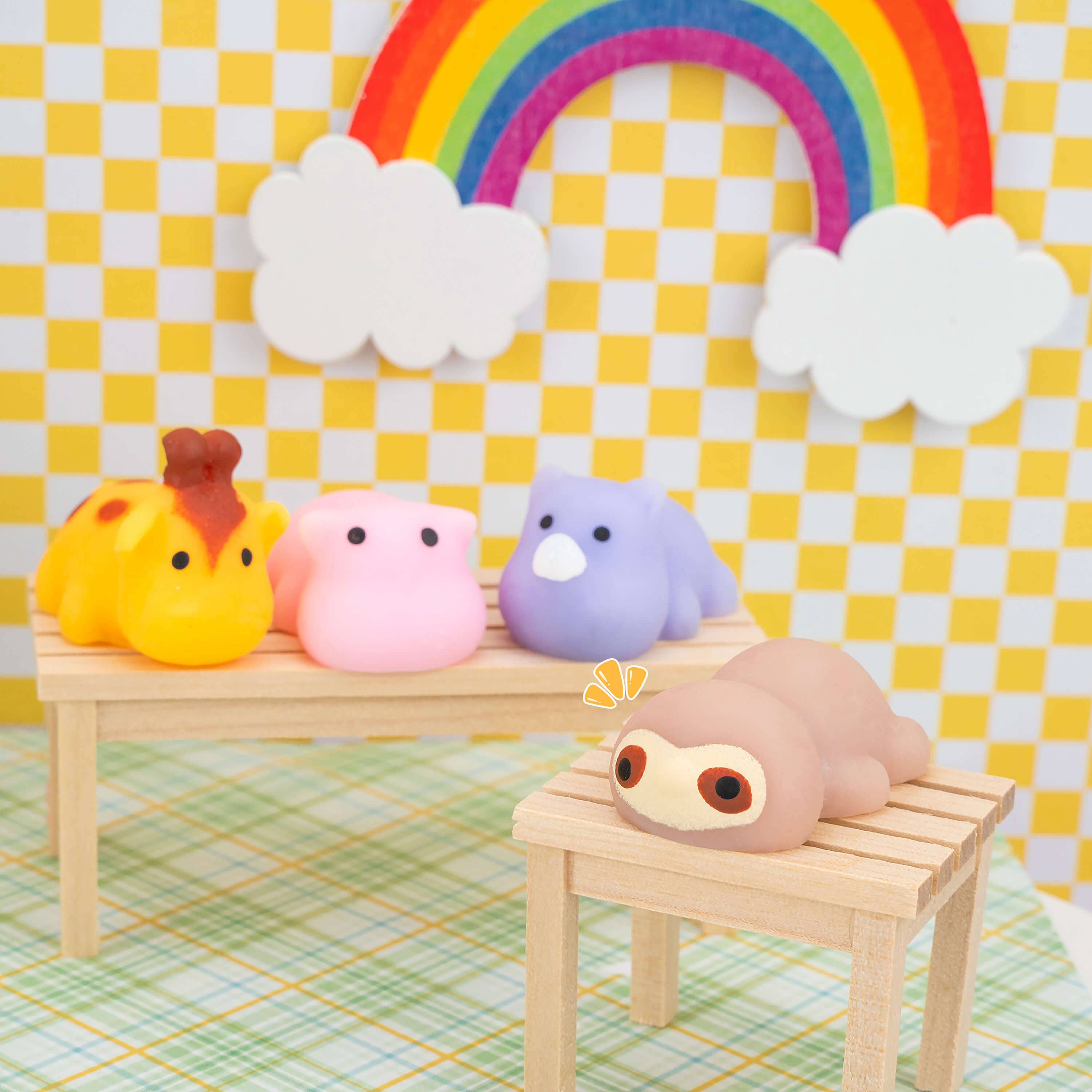 Kawaii Slime Company - Wholesale Squishy Toy - Kids & Baby - Zoo Animals Mochi Squishy (100pcs/case)2