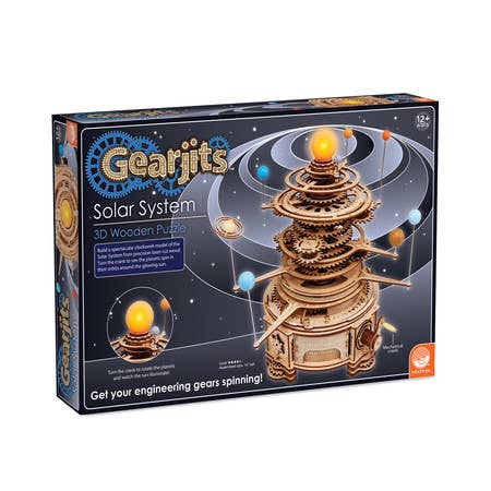Gearjits Solar System for wholesale by MindWare & Peaceable Kingdom