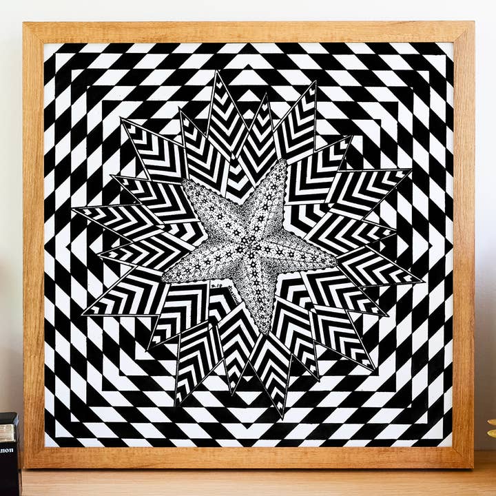 Lámina artística Starfish para venta al por mayor de MeerCatArt