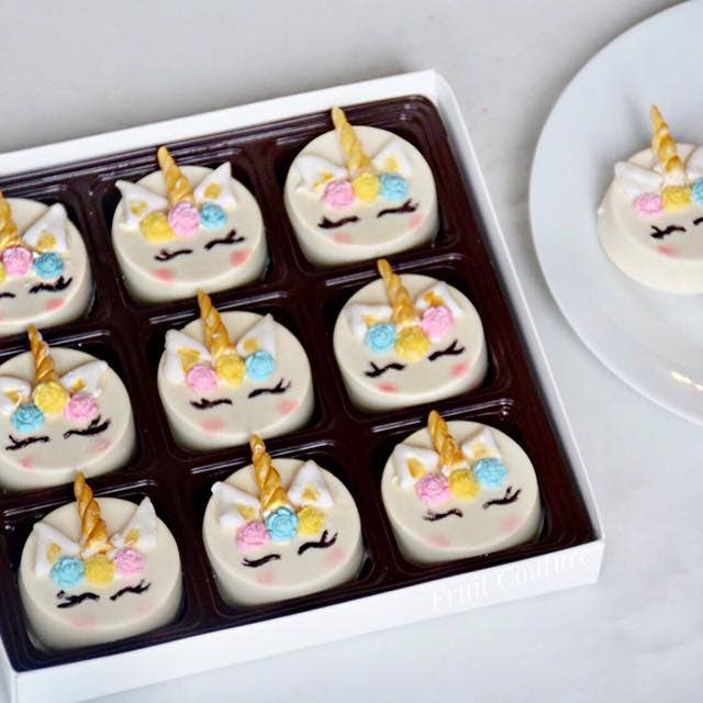 Fruit Couture - Venta al por mayor Dulces con chocolate - Oreos con forma de unicornio1